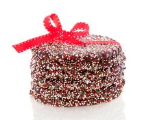 Christmas Wreath Cookies Royalty Free Stock Photo Christmas Wreath Cookies Royalty Free Stock Photo