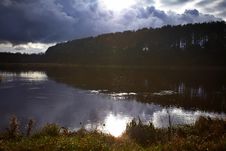 Sun Closed By Rain Clouds Stock Images Sun Closed By Rain Clouds Stock Images
