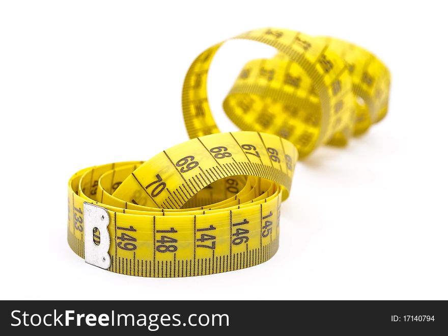 Curled Measuring Tape