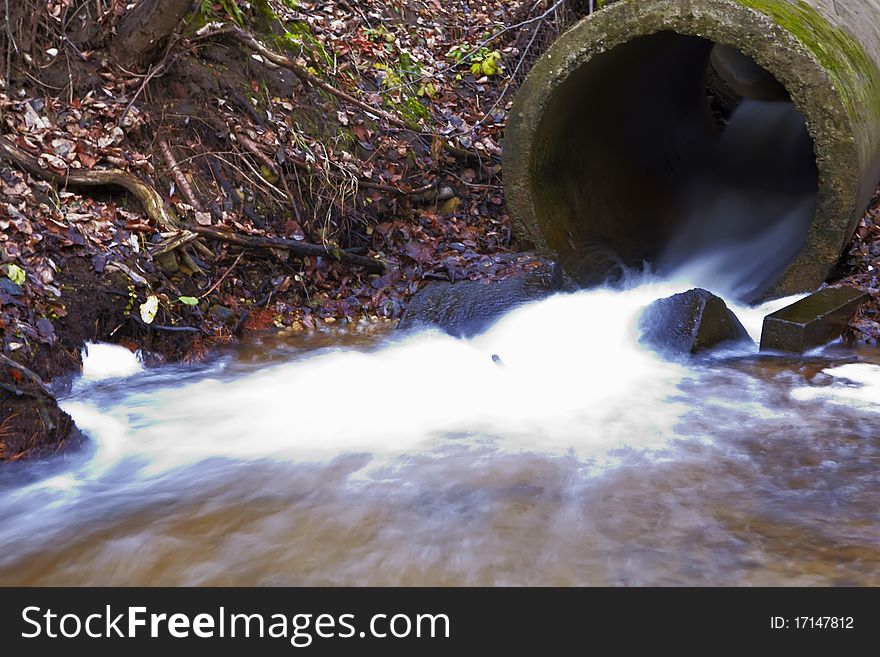 Picture of small Dam on the river