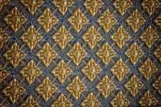 Thai Style Texture Wall Stock Photos Thai Style Texture Wall Stock Photos