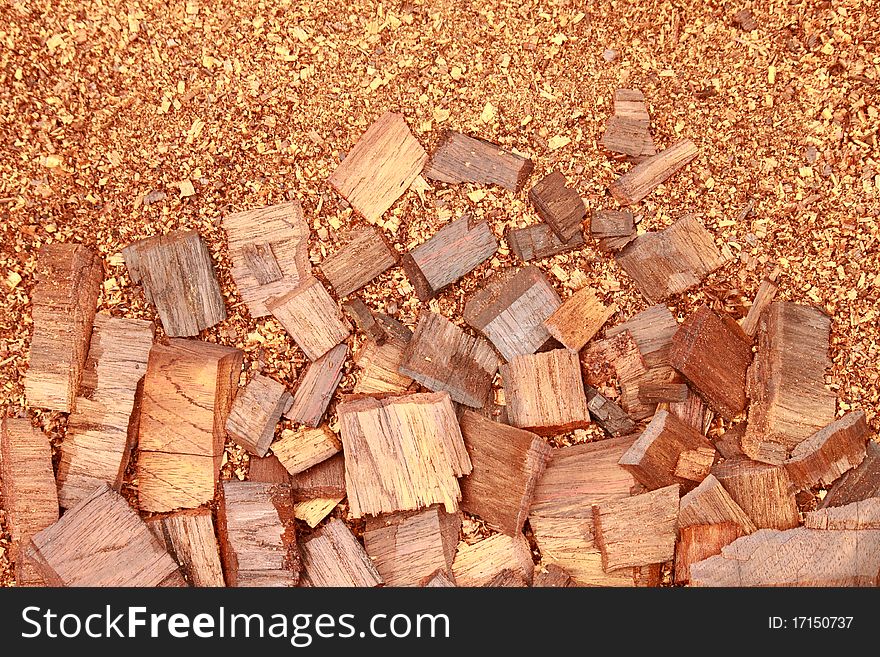 Sawdust and little woods textures