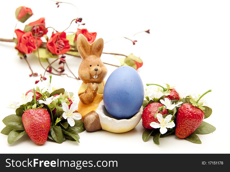 Easter Bunny With Strawberries