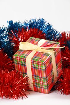 Christmas Gift Box Royalty Free Stock Photos Christmas Gift Box Royalty Free Stock Photos