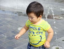 Playing Baby Royalty Free Stock Photography