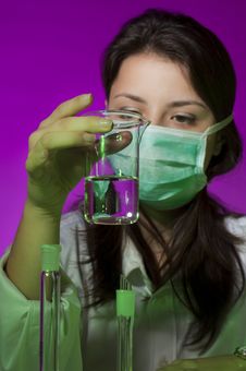 Young Scientist Royalty Free Stock Image