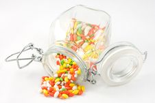 Indian Aniseed Candy In A Kilner Style Jar Stock Image Indian Aniseed Candy In A Kilner Style Jar Stock Image