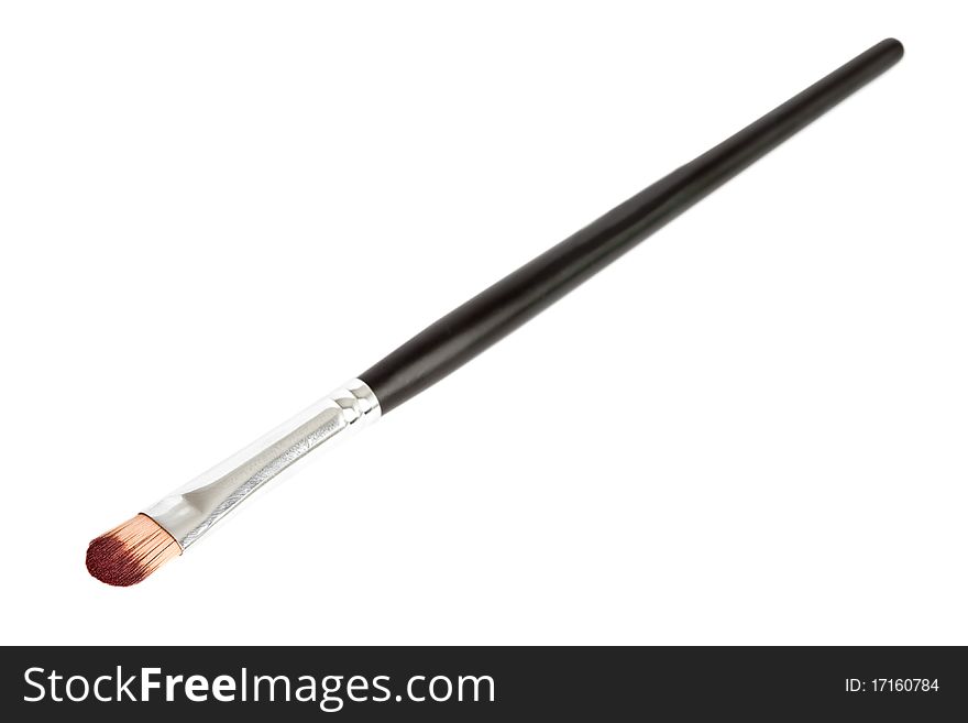 Cosmetic brush isolated on white background