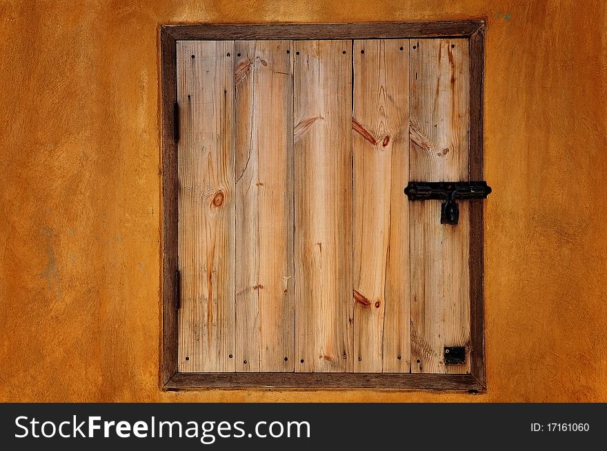 Wooden window