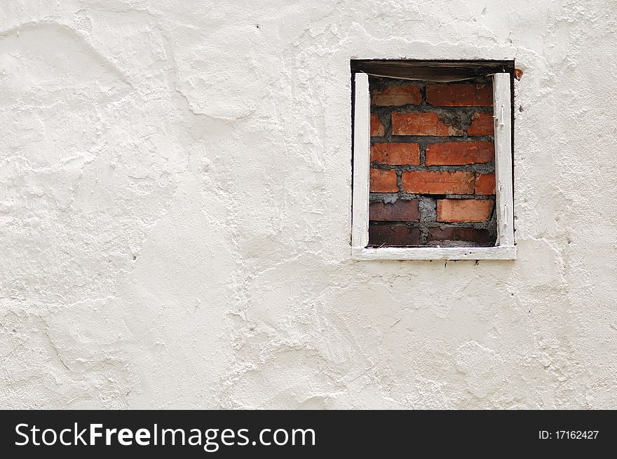 Deadlock Window and white wall