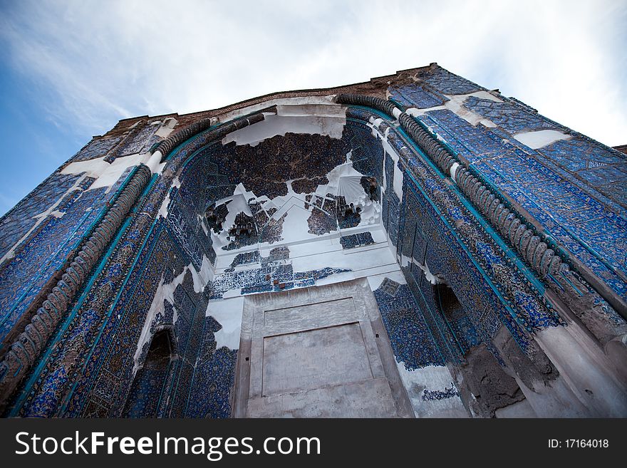 Magic mosque, traditional color mosaic.