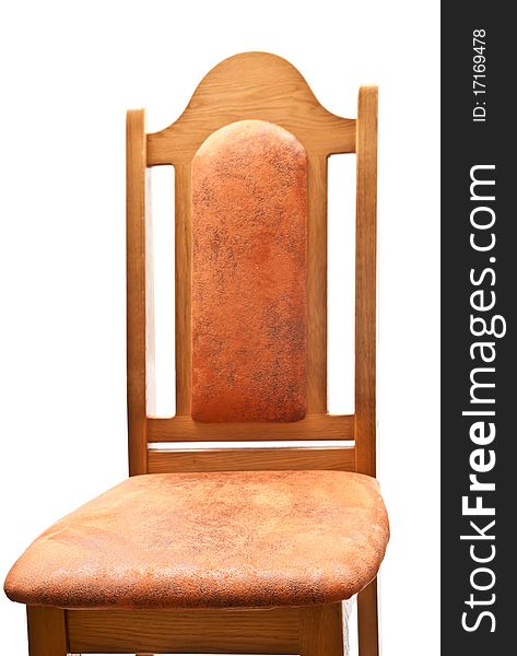 Beech Cushioned Chair