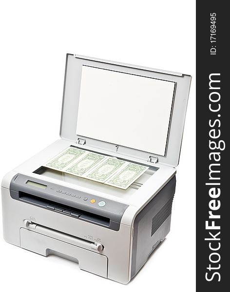 Printer and money