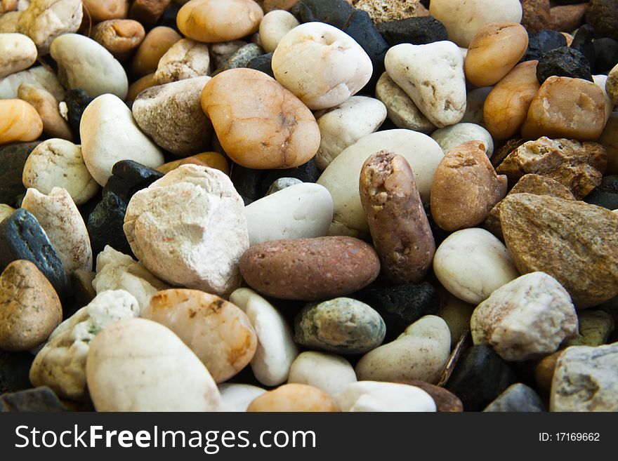 Abstract Background With Round Peeble Stones