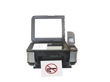 Printer Royalty Free Stock Image Printer Royalty Free Stock Image