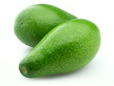 Two Avocados Stock Photography Two Avocados Stock Photography