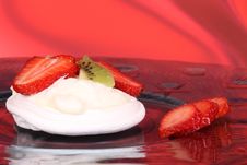 Pavlova Meringue Stock Image Pavlova Meringue Stock Image