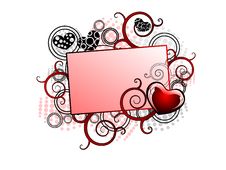 Illustration For Valentine Day Royalty Free Stock Photography Illustration For Valentine Day Royalty Free Stock Photography