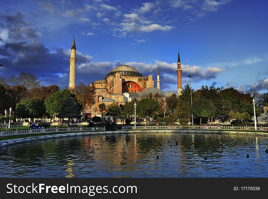 AyaSofia mosque in Istanbul, St. Sofia