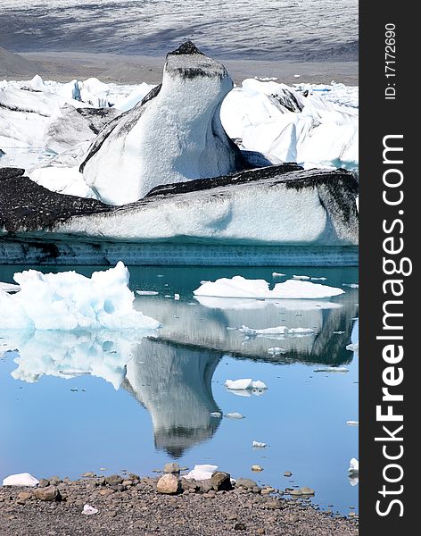 Jokulsarlon lake in Iceland