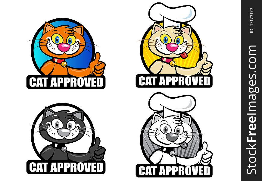 Cat Approved Seals Set
