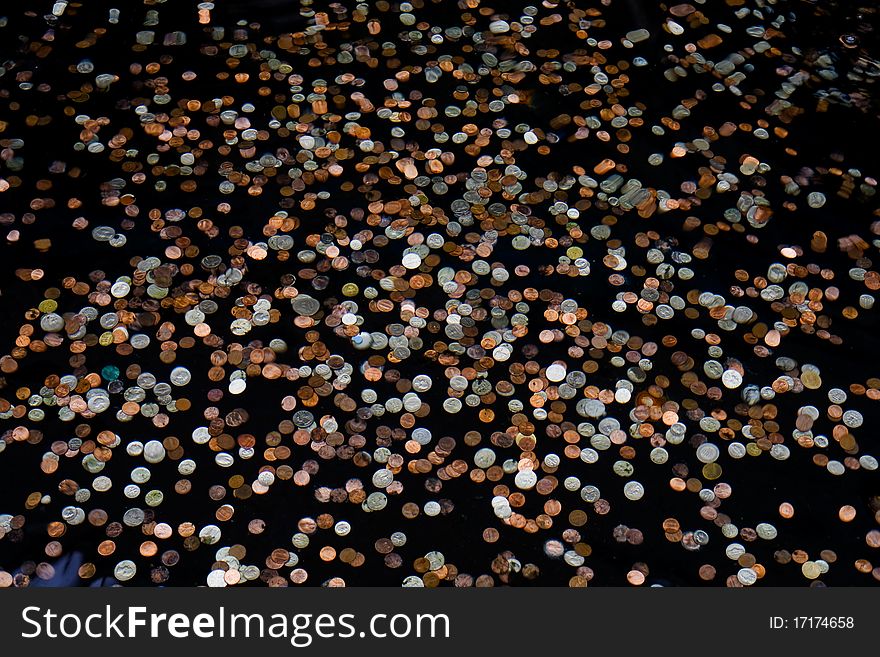 Coins In Pool