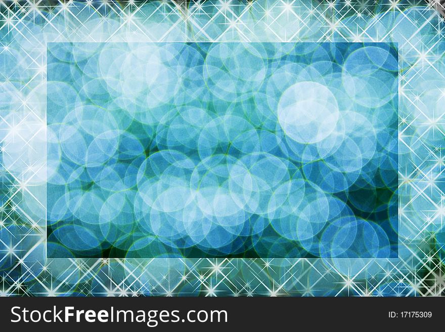 Abstract Background Of Holiday Lights