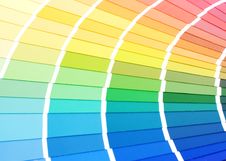Color Guide For Selection Stock Photos