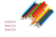 Color Pencils Stock Images
