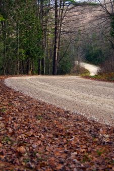 Windy Dirt Road 2 Royalty Free Stock Photography