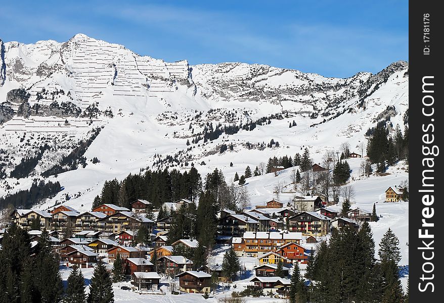 Winter In The Alps