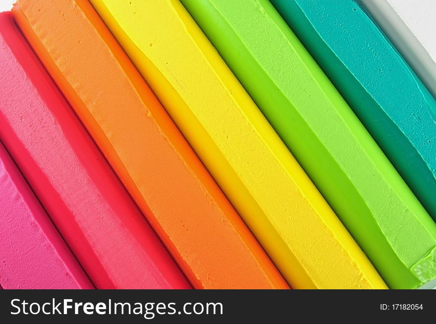 Colorful Crayon Stick