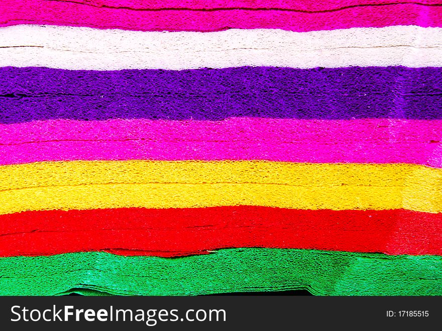 Colorful spectrum mulberry paper background texture