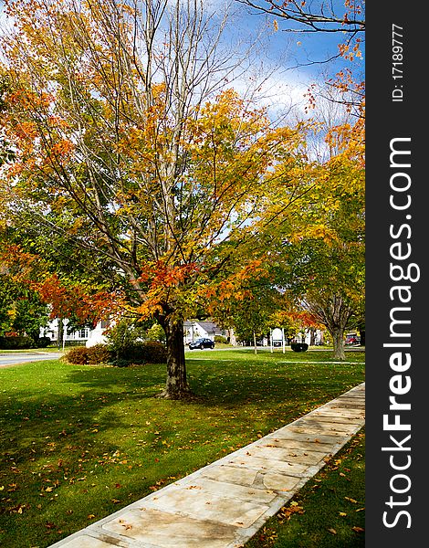 Country side in fall in vermont. Country side in fall in vermont