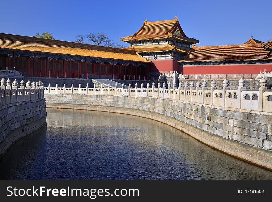 Lying at the center of Beijing, the Forbidden City, called Gu Gong, in Chinese, was the imperial palace during the Ming and Qing dynasties. Now known as the Palace Museum, it is to the north of Tiananmen Square. Lying at the center of Beijing, the Forbidden City, called Gu Gong, in Chinese, was the imperial palace during the Ming and Qing dynasties. Now known as the Palace Museum, it is to the north of Tiananmen Square.