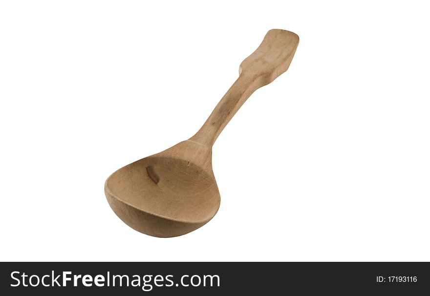 Spoon isolated on a white background