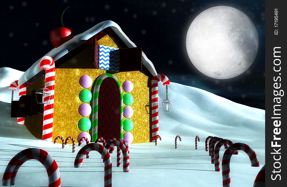 Christmas Candy House