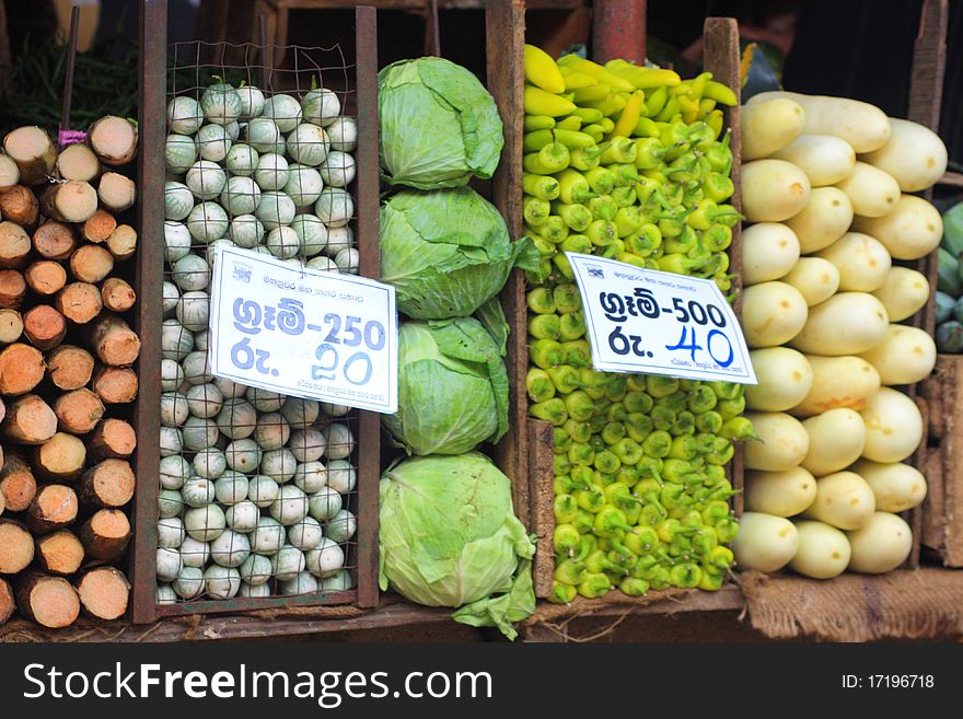 Market places of vegetable stand, everything perfectly compose. Market places of vegetable stand, everything perfectly compose