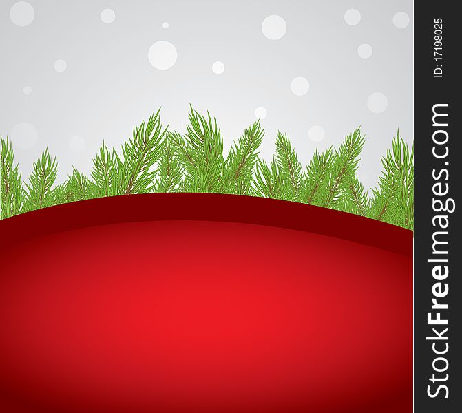 Abstract Christmas Background.  Illustration