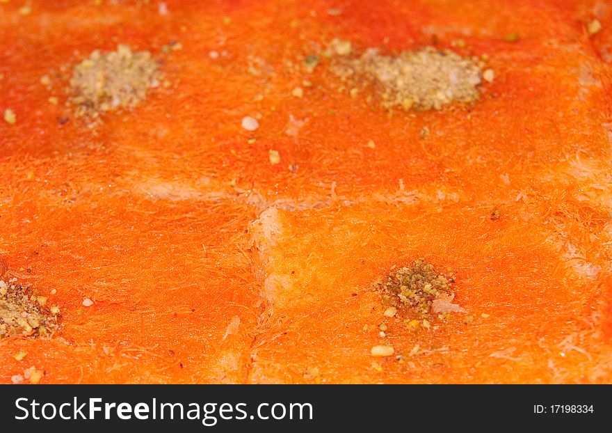 Traditional arabic dessert baklava,well known in middle east and delicious . Traditional arabic dessert baklava,well known in middle east and delicious .