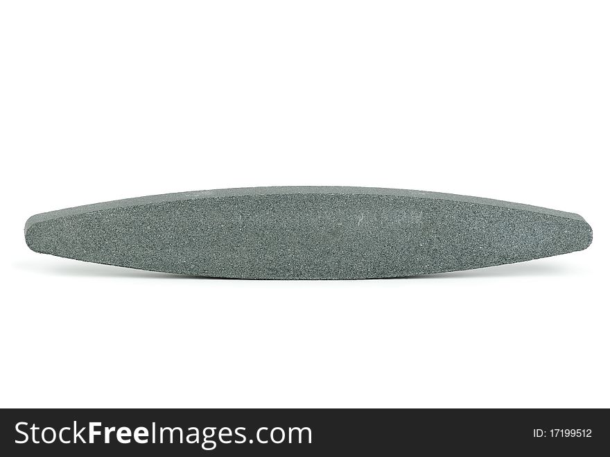 Grindstone isolated on the white background