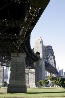 Under The Sydney Harbour Bridge Royalty Free Stock Photography Under The Sydney Harbour Bridge Royalty Free Stock Photography