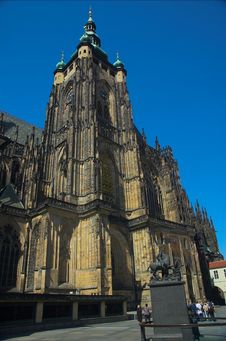 St. Vitus Cathedral, Prague Royalty Free Stock Photo St. Vitus Cathedral, Prague Royalty Free Stock Photo