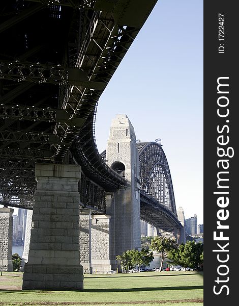 Under The Sydney Harbour Bridge, Australia