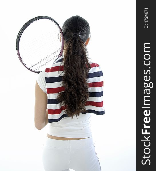 Studio portrait of a asian girl. Studio portrait of a asian girl