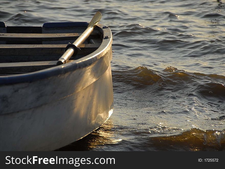 Boat in the lake