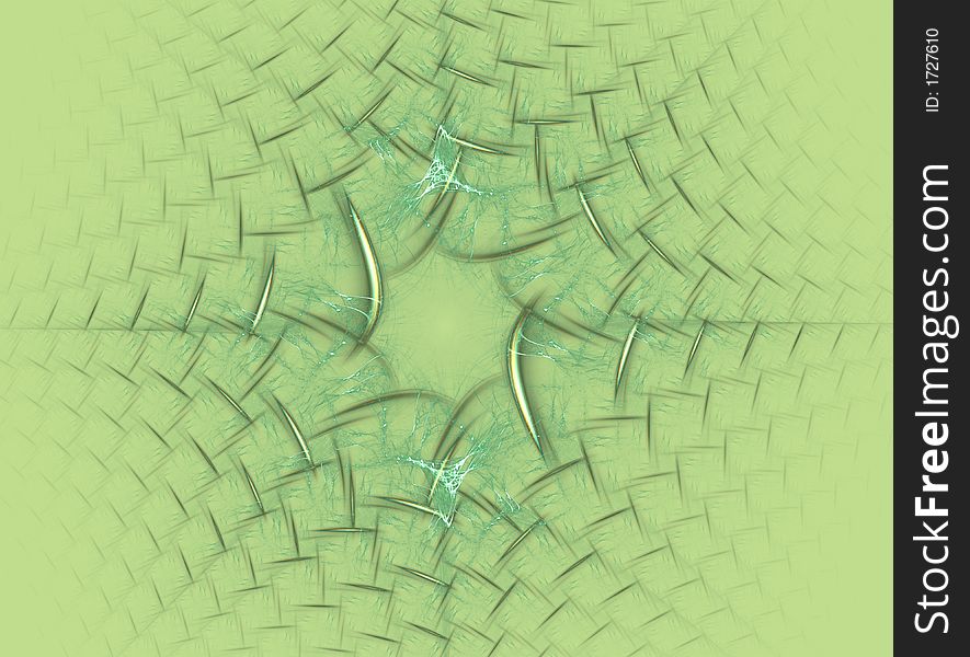 Green image fractal texture for background