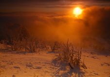 Winter Morning Stock Photography Winter Morning Stock Photography