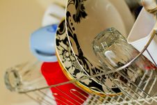 Dish Rack Stock Photography Dish Rack Stock Photography
