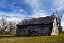 Historic Barn At Sunrise Royalty Free Stock Photo Historic Barn At Sunrise Royalty Free Stock Photo